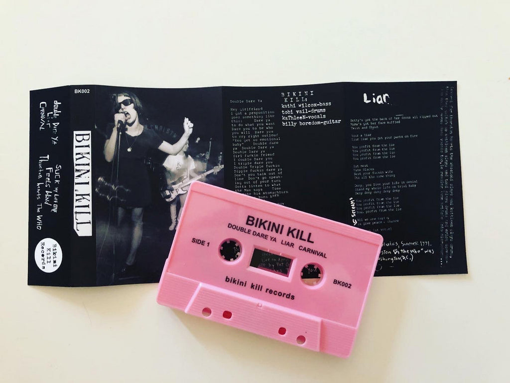 Bikini Kill - "Bikini Kill EP" Cassette