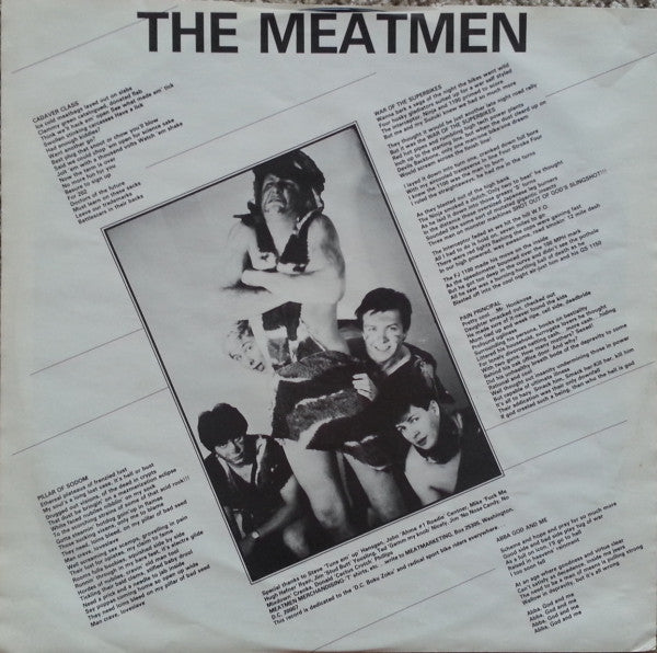 The Meatmen* : War Of The Superbikes (LP, Album)