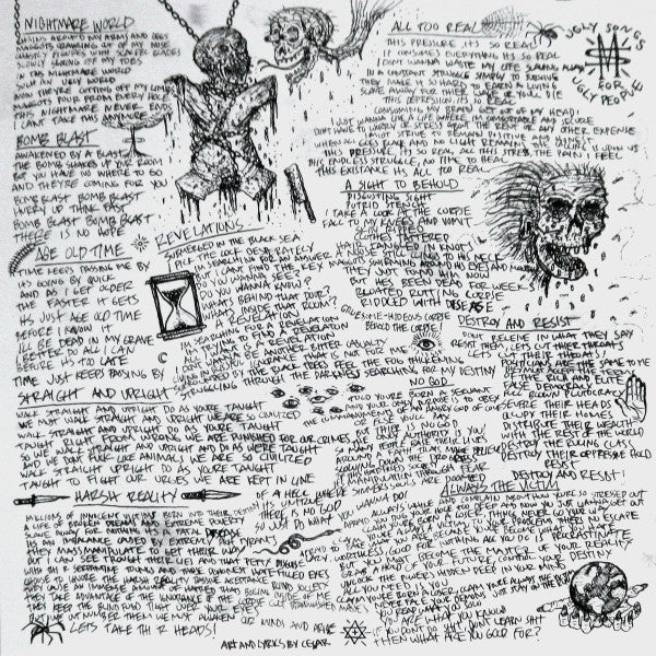 Slimy Member : Ugly Songs For Ugly People... L.P. (LP)