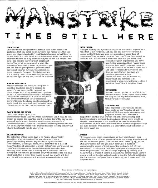 Mainstrike : Times Still Here (7", EP)