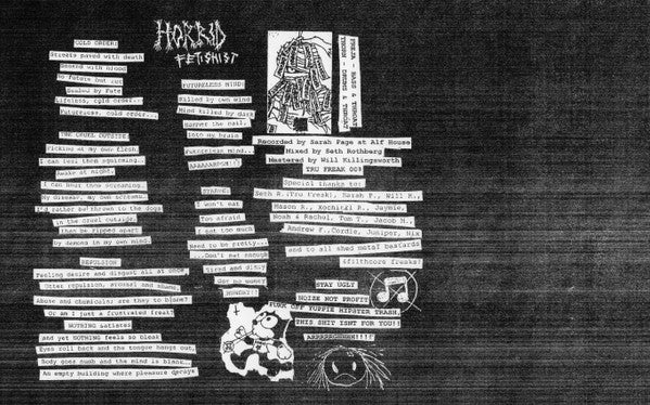 HORRID (7) : Fetishist (Cass, EP)