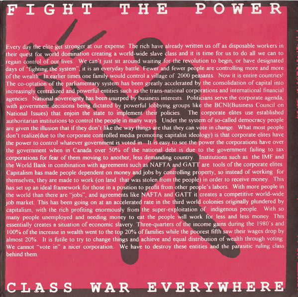 Black Kronstadt : A World To Win (7", EP)