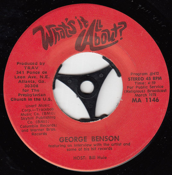 Rolling Stones* / George Benson : What's It All About? (7", Transcription)