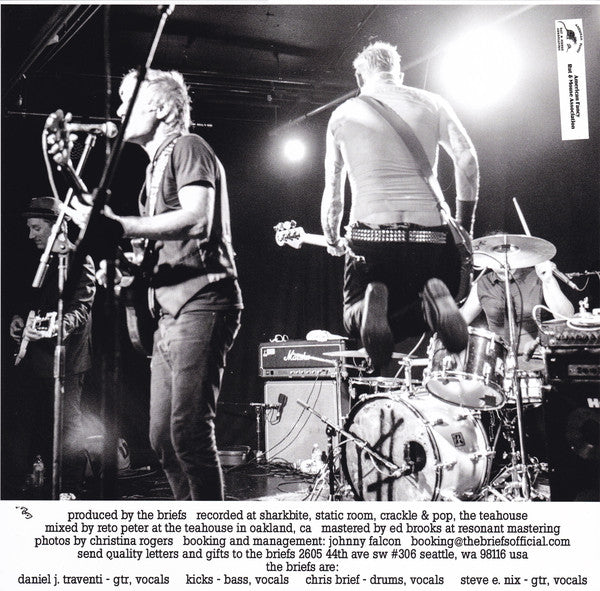 The Briefs : Platinum Rats (LP, Album)