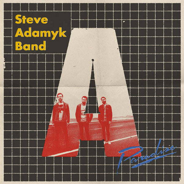 Steve Adamyk Band : Paradise (LP, Album, Ltd, Yel)