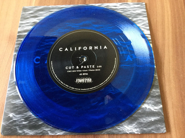 California (22) : Hate The Pilot/Cut & Paste (7", Single, Ltd, Oce)