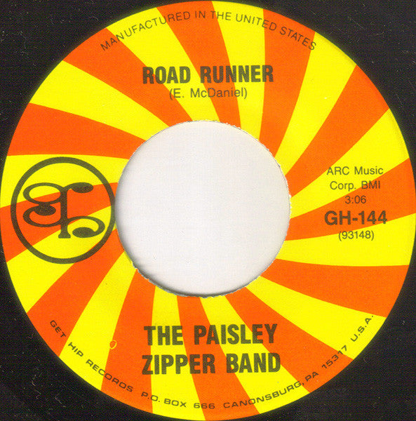 The Paisley Zipper Band : Hey Joe (7")