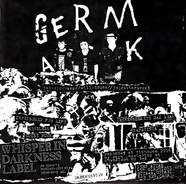 Germ Attak : Zapatista (7")