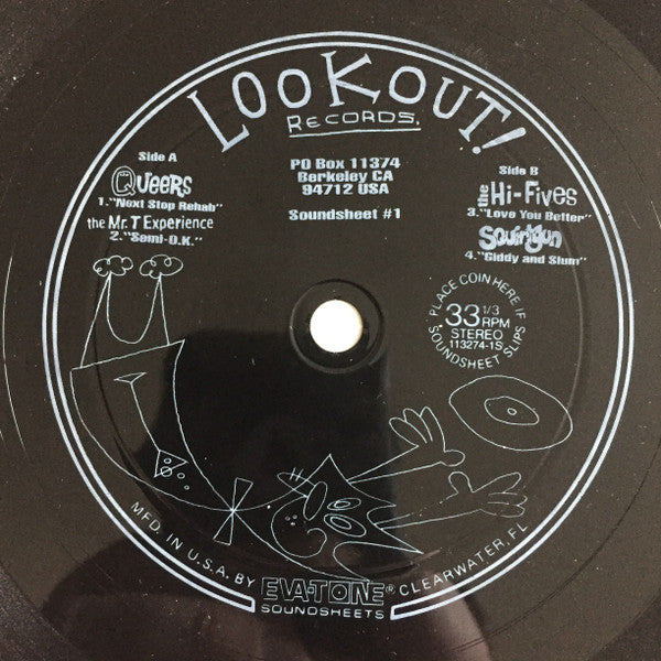 Various : Lookout Records Flexi Sampler (Flexi, 7", Smplr)