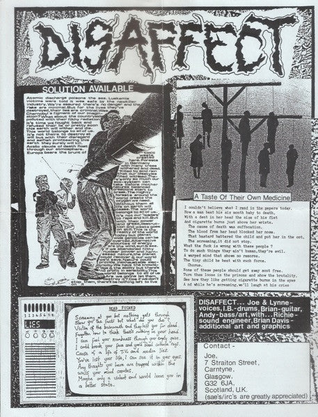 Disaffect : Home Of The Slave (7", EP)