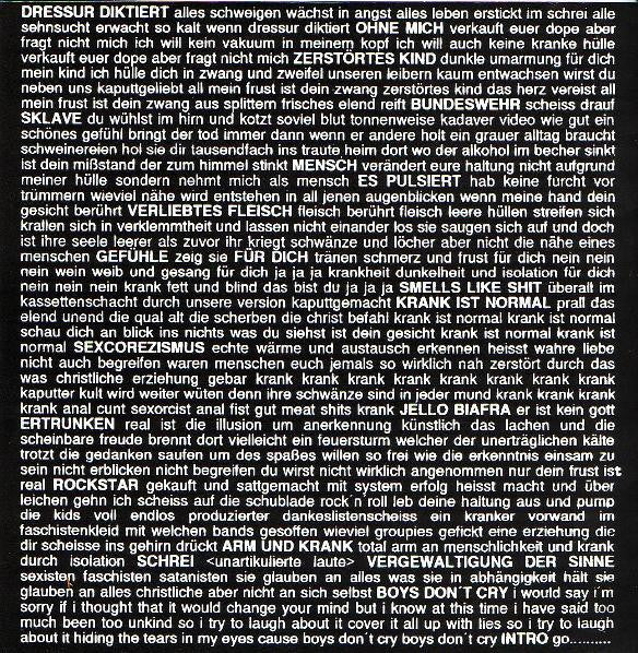Yacøpsæ : Krank Ist Normal E.P. (7", EP)
