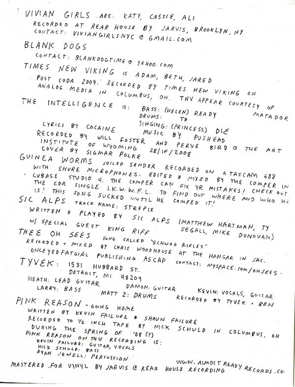 Various : The World's Lousy With Ideas Volume 8 (LP, Comp, Tyv)