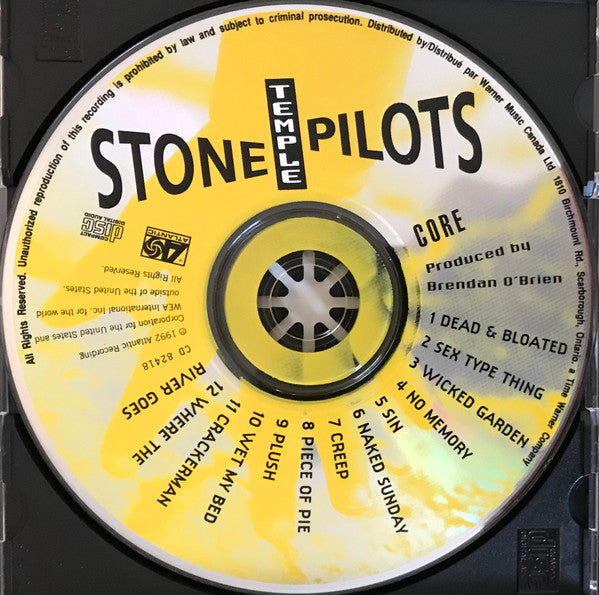 Stone Temple Pilots : Core (CD, Album)