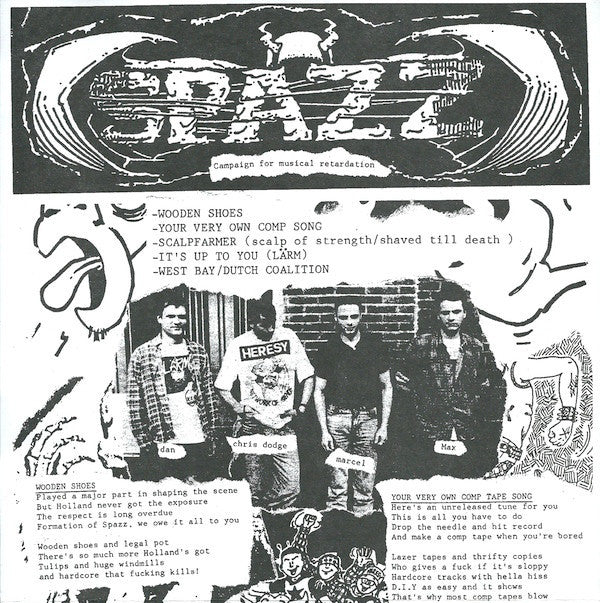Spazz ★ Öpstand : Spazz ★ Öpstand (7")