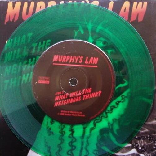 Murphy's Law (2) : What Will The Neighbors Think? (7", Ltd, Tra)