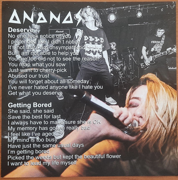Raw Power (2) / Ananas (8) : Land Of The Rising Spaghetti = ランド オブ ザ ライジング スパゲッティ (7", EP)