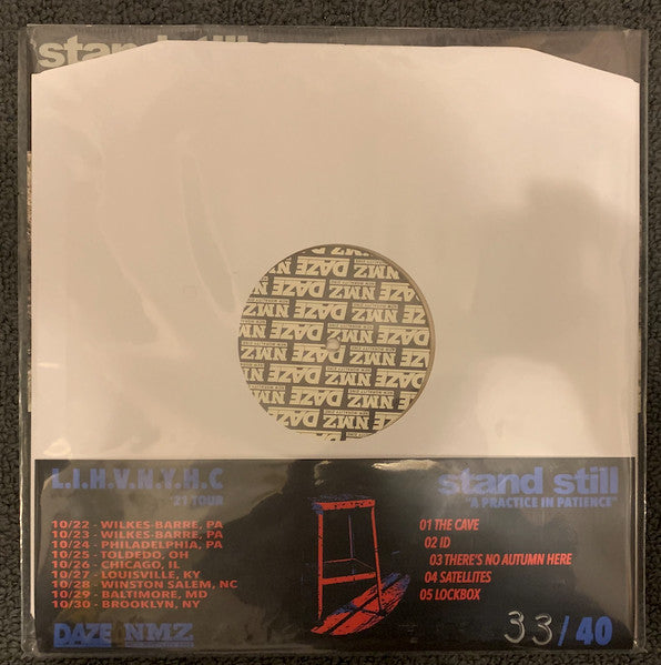 Stand Still (5) : A Practice In Patience (12", S/Sided, EP, Ltd, Num, LIH)