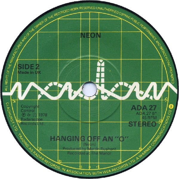 Neon (4) : Don't Eat Bricks (7", Single)