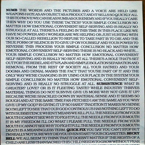 Campaign : Numb (7")