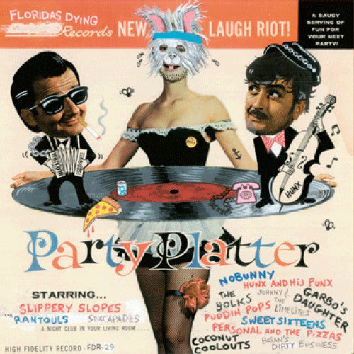 Various : Floridas Dying Party Platter (LP, Comp)