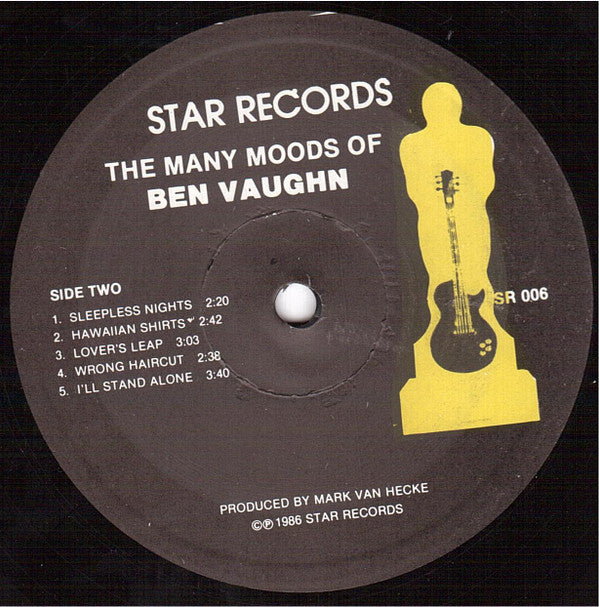 Ben Vaughn Combo : The Many Moods Of Ben Vaughn (LP, Album)