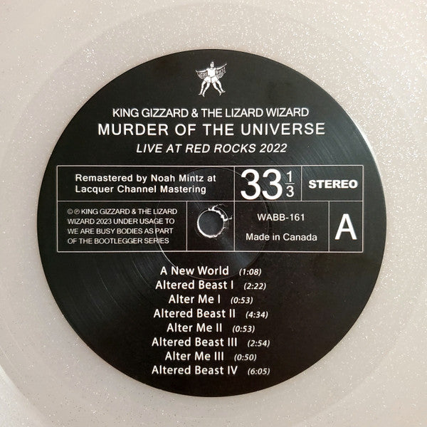 King Gizzard And The Lizard Wizard : Murder Of The Universe (Live At Red Rocks 2022) (LP, Comp, RM, Cle)