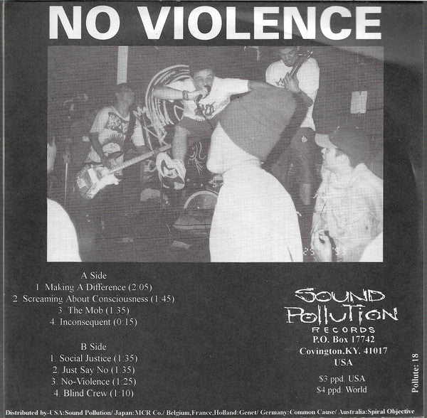No Violence : Social Justice (7")