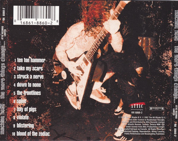 Machine Head (3) : The More Things Change... (CD, Album)