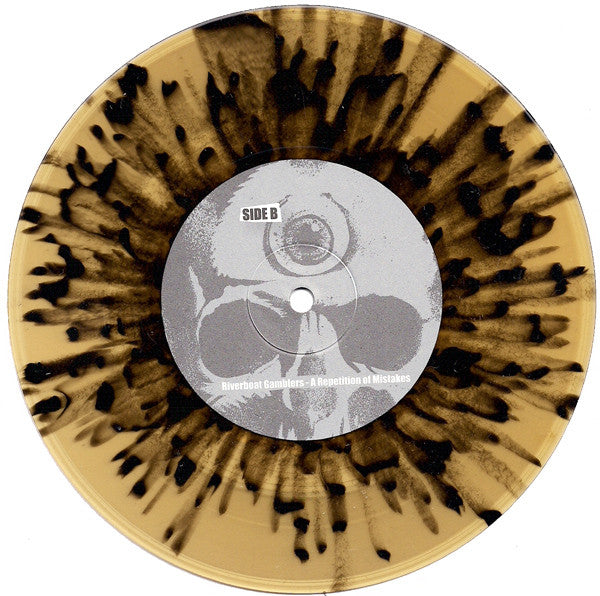 Riverboat Gamblers* / Dead To Me / Off With Their Heads : RBG DTM OWTH (7", Tan)