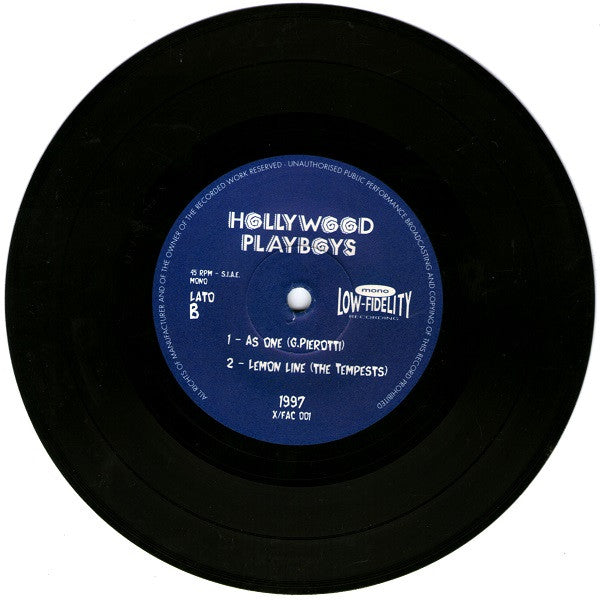 Hollywood Playboys (2) : Hollywood Playboys (7", EP, Mono)