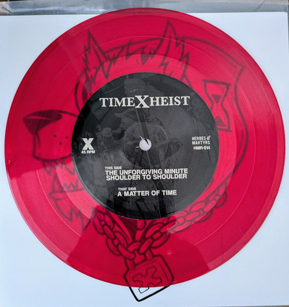 Time X Heist : The Unforgiving Minute (7", EP, Met)