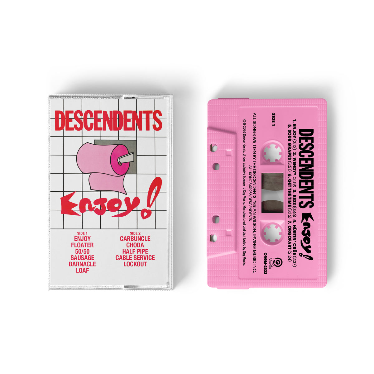 Descendents "Enjoy!" cassette