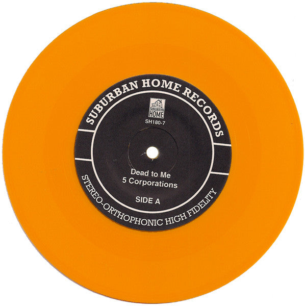 Dead To Me & The Flatliners : Under The Influence Vol. 16 (7", Yel)