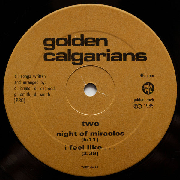 The Golden Calgarians : Guitar Curse (12")