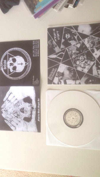 Antichrist Demoncore* / Magnum Force (7) / Sex Prisoner : Antichrist Demoncore / Magnum Force / Sex Prisoner (10", S/Sided, Etch, RP, Whi)