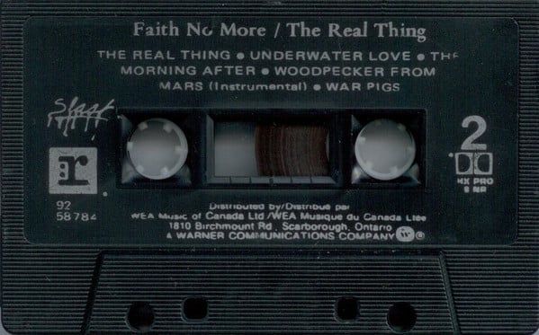 Faith No More : The Real Thing (Cass, Album, Dol)