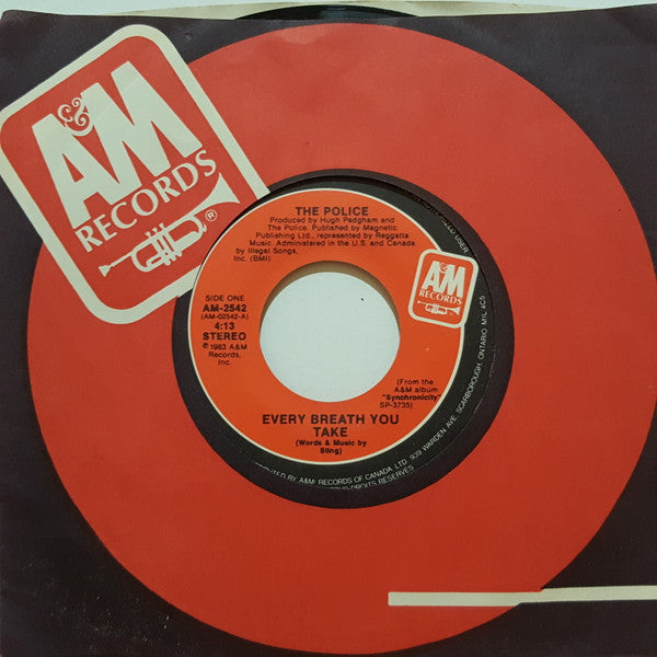 The Police : Every Breath You Take (7", Single)