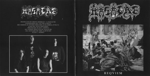 Masacre : Reqviem (CD, Album, RE)
