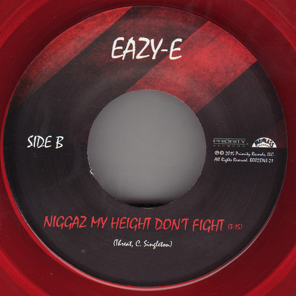 Eazy-E : Merry Mutha****** Xmas B/w N***** My Height Don't Fight (7", RSD, Single, Ltd, Red)