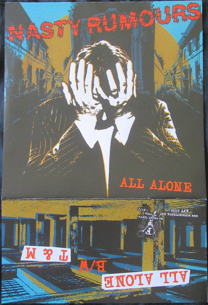 Nasty Rumours : All Alone (7", W/Lbl)