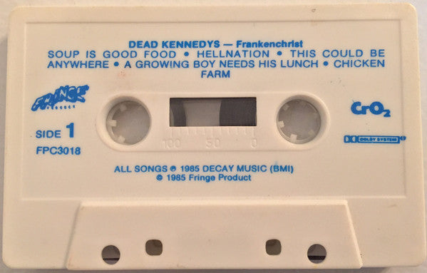Dead Kennedys : Frankenchrist (Cass, Album, CrO)