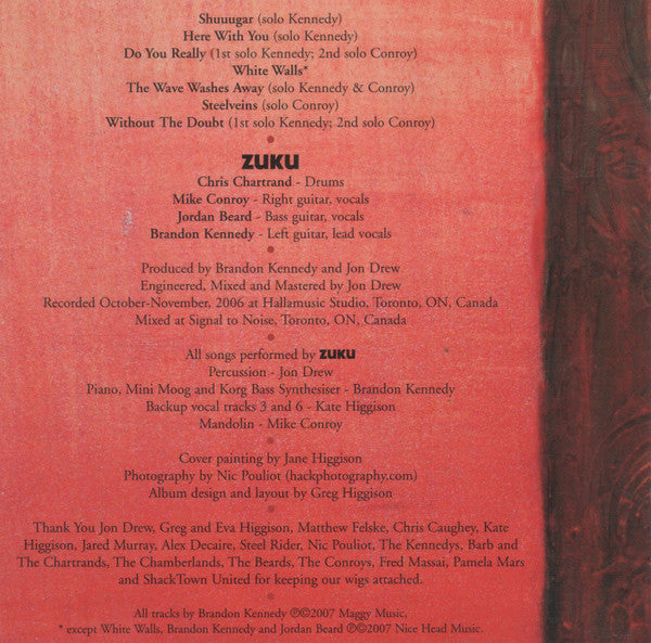 Zuku (3) : Here With You (CD, EP)