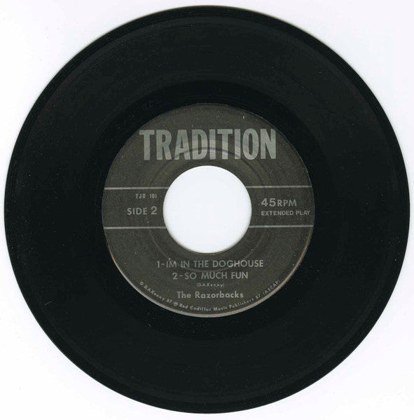 The Razorbacks (2) : The Razorbacks (7", EP)