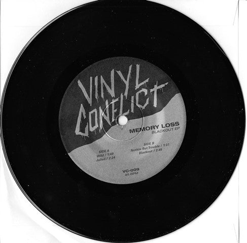 Memory Loss (3) : Blackout (7", EP)