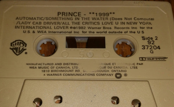 Prince : 1999 (Cass, Album, Dol)