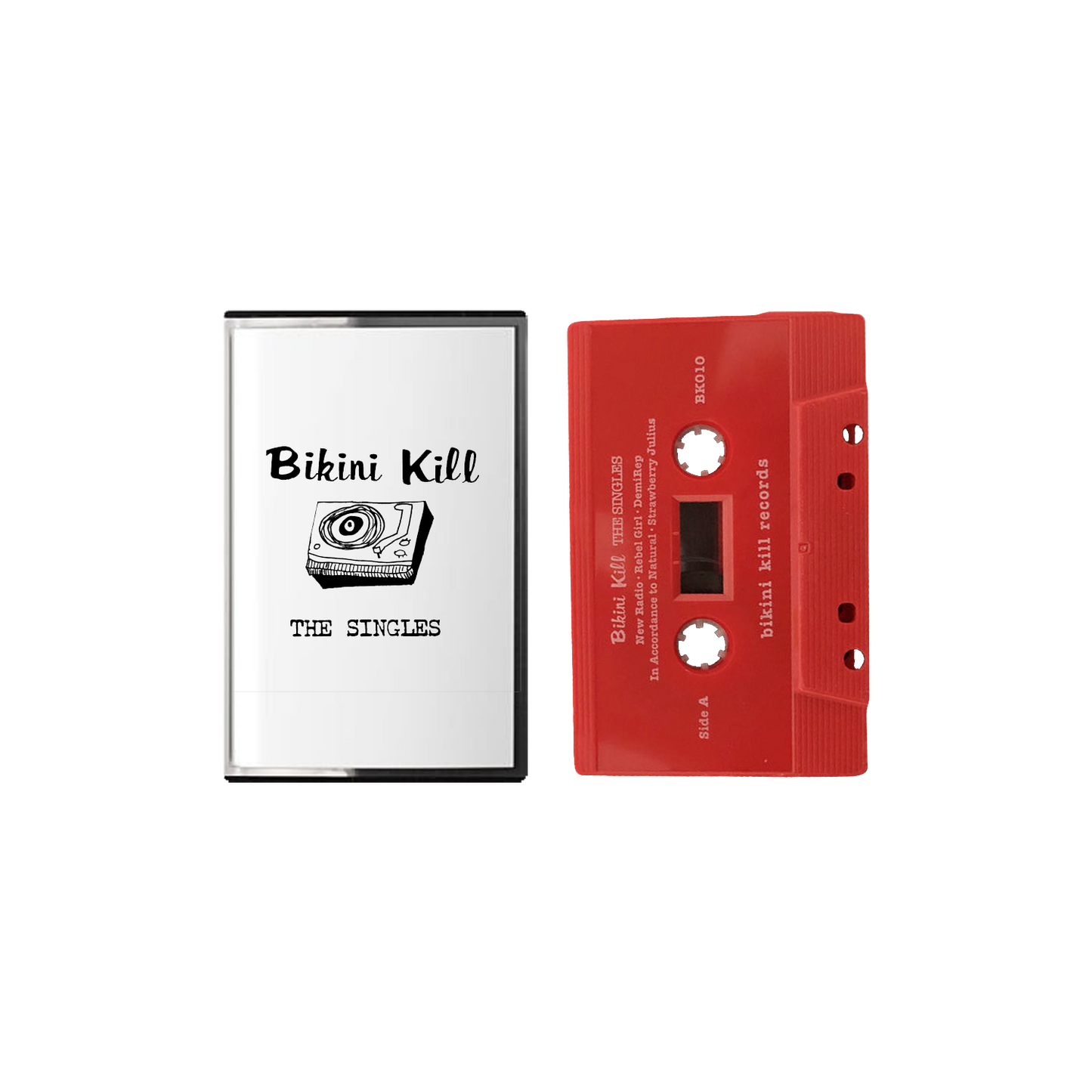 Bikini Kill - "The Singles" Cassette