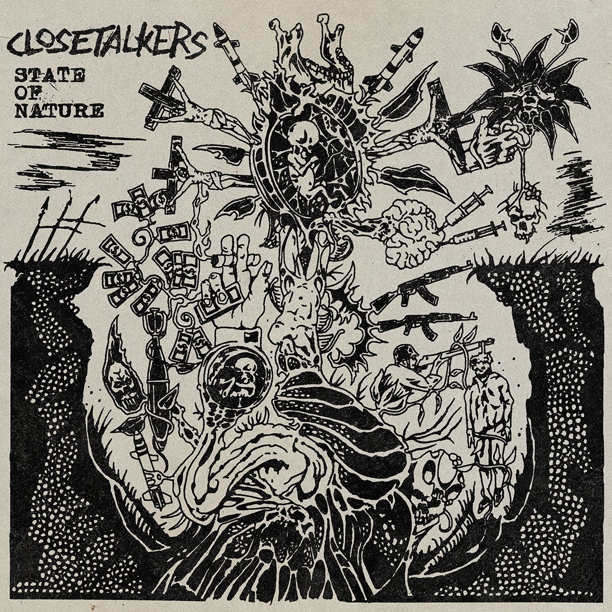 Closetalkers - "State of Nature" LP (grey)