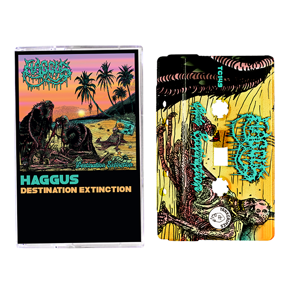 Haggus - "Destination Extinction" cassette tape