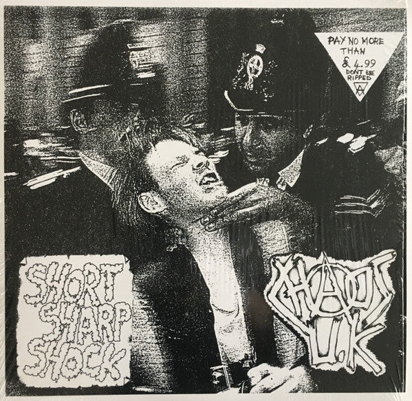 Chaos UK - "Short Sharp Shock" LP