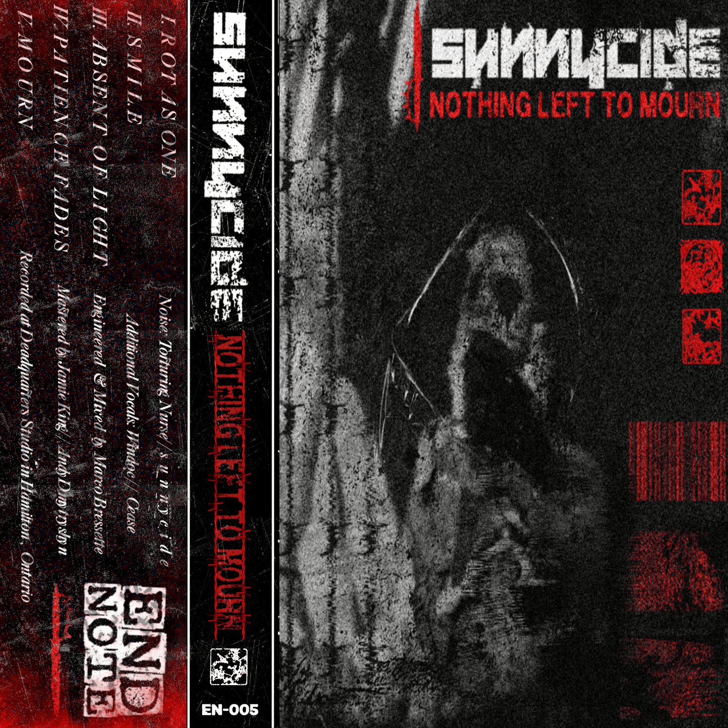 Sunnycide - "Nothing Left To Mourn" cassette